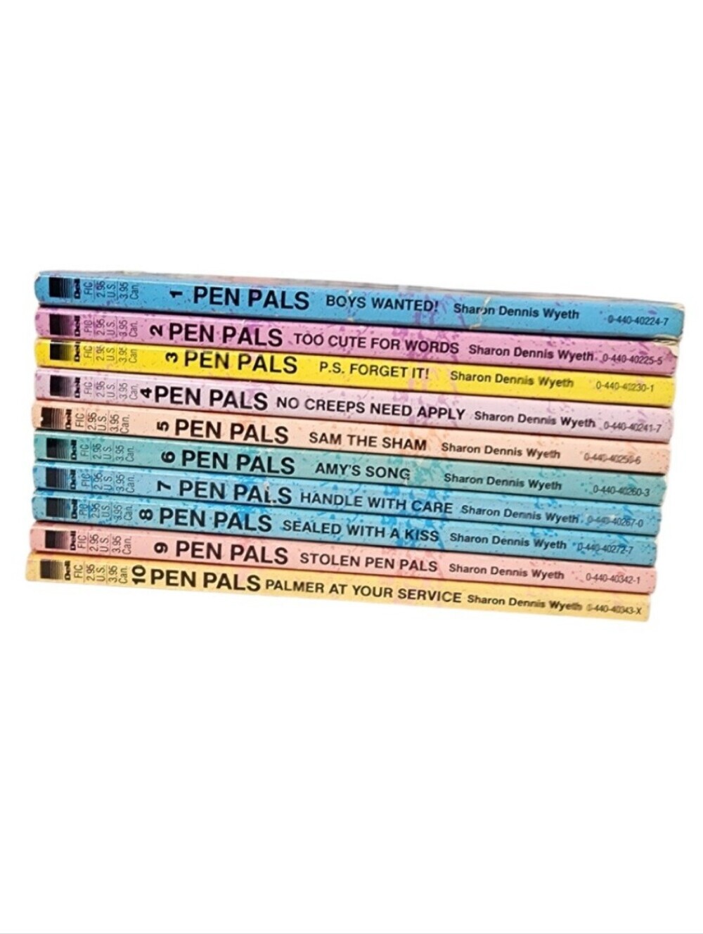 1990s Vintage Pen Pals Paperback Novels Tweens Chapter Books Set of 10